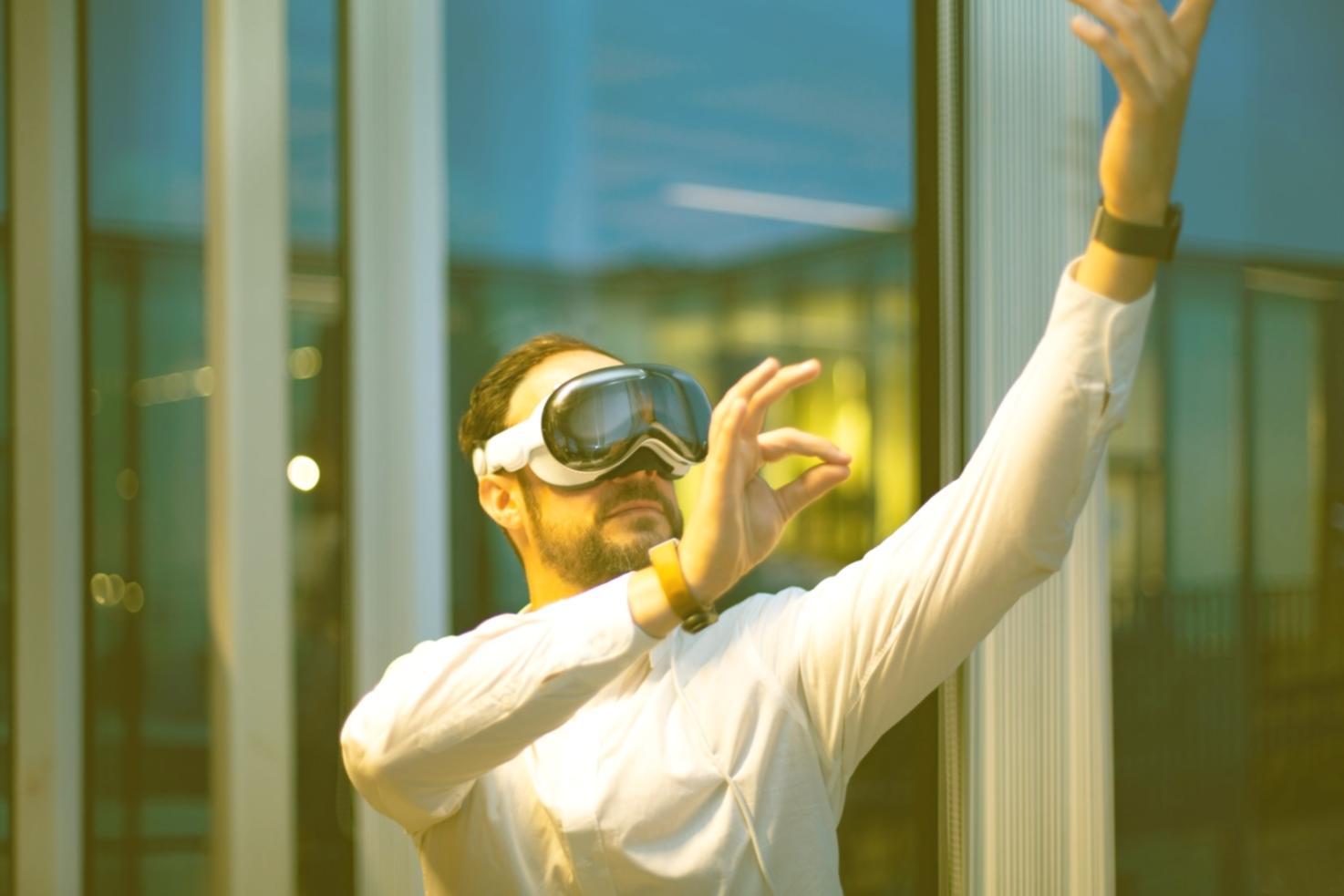 Espacio de trabajo colaborativo en desarrollo AR